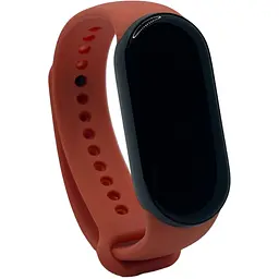 Силіконовий ремінець BeCover для Xiaomi Mi Smart Band 9 Apricot (711933) - мініатюра 4