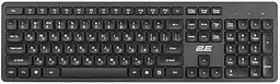 Клавіатура мембранна KS260 106key, WL, EN/UK, чорний 2E teh0013834