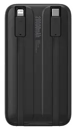 Зовнішній акумулятор Baseus Comet Series 20000mAh 22.5W PD with Display USB-A/USB-C cable PPMD020101 - мініатюра 2