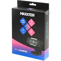 Веб-камера Maxxter FullHD 1920x1080 (WC-FHD-AF-01) - мініатюра 8