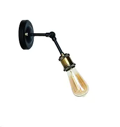 Бра настінне Levistella 752WF1103-1, E27, 60W, чорний, бронзовий цоколь, для дому та зала