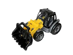 Трактор TIGRES 51 x 26 x 23см жовтий "МAX" з ковшем арт.40102