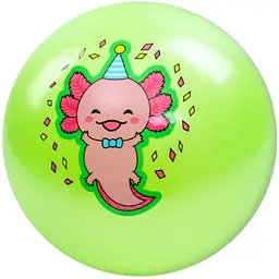 М'яч дитячий Bambi "Аксолотль" MS 3736(Green) 9 дюймів, 60 грам