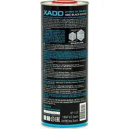 Моторна олива XADO 5W-40 C3 AMC Black Edition синтетична 1 л - мініатюра 2