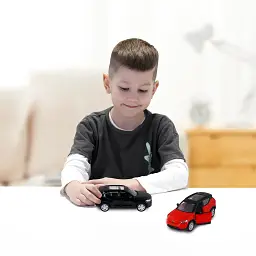 Автомодель – Volvo XC40 (червоний, чорний) - мініатюра 3
