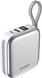 Павербанк Choetech Magnetic Wireless Gray 10 000 mAh / 22.5 Вт (B697C-WHSL) - мініатюра 2