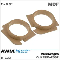 Проставки під динаміки AWM H-620 Volkswagen Golf - мініатюра 6