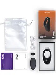 Кільце ерекційне We-Vibe Bond чорний - мініатюра 7