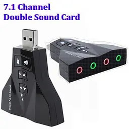 Контролер Voltronic Power USB-sound card 7.1 3D sound Windows 7 ready Blister - мініатюра 2