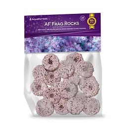 Плашки для посадки коралів Aquaforest Frag Rocks Purple 24 шт. - пористі, для морського акваріума