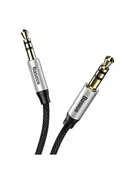 Аудио-кабель Baseus Yiven Audio Cable M30 0.5m CAM30-AS1 Silver-Black - мініатюра 3