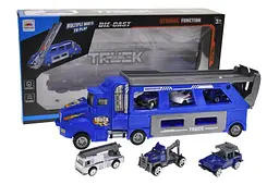 Іграшковий автовоз спецтехніка з машинками LH516 в коробці YG Toys