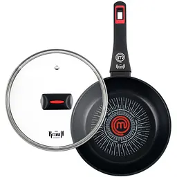 Сковорода Krauff MasterChef алюмінієва з кришкою Ø20 см (25-45-292) - мініатюра 3