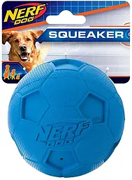 М'ячик для собак з пищалкою Nerf Dog Soccer Squeak Ball