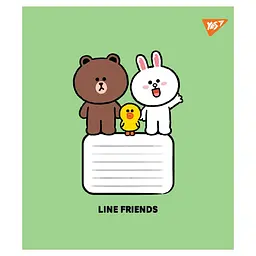 Набір зошитів Yes Line Friends Stylish А5, 12 аркушів 25 шт. (767645) - мініатюра 4