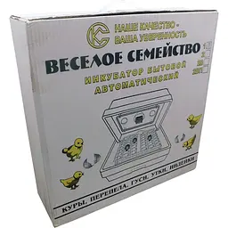 Інкубатор побутовий "Веселое семейство-1Л" (ламповий) на 80 курячих яєць 84057 - мініатюра 4