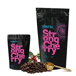 Кава в зернах NewTea Strong Cherry AA, 250 г - мініатюра 5