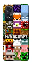 Чохол Demsky Minecraft collage для Oppo A38