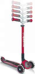 Самокат Globber Master Lights колеса з підсвіткою червоний (662-102) - мініатюра 2