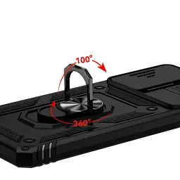 Панель BeCover Military для Samsung Galaxy A13 4G SM-A135 Black (707393) - мініатюра 4