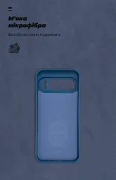 Чохол ArmorStandart ICON для Google Pixel 10 Pro XL 5G Camera cover Dark Blue - мініатюра 4