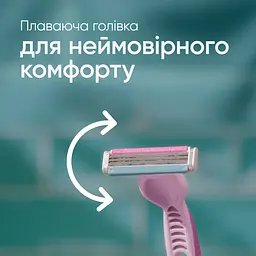 Одноразові станки для гоління жіночі Venus Comfort Colours 8 шт. - мініатюра 3