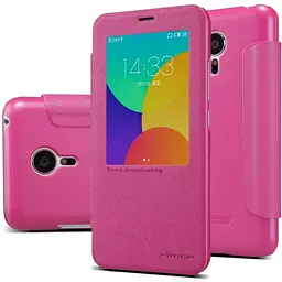 Чохол-книжка Nillkin Sparkle case Meizu MX5 Red - мініатюра 7