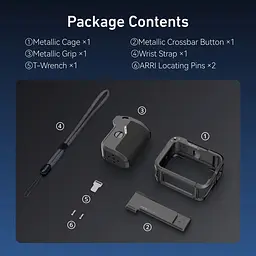 Рамка Telesin Street Grip Kit для Insta360 Ace Pro 2 / Ace Pro (S6-FMS-31-TIS) [169709] - мініатюра 7