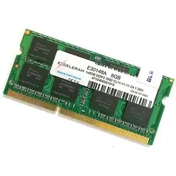 Модуль пам'яті для ноутбука SoDIMM DDR3 8GB 1600 MHz eXceleram (E30148A) - мініатюра 2