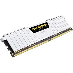 Модуль пам'яті Corsair DDR4 32gb (2x16) Vengeance LPX White 3200 Mhz (CMK32GX4M2E3200C16W) Б/в - мініатюра 2