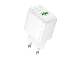 Блок живлення Borofone BAS42A Potential single-port QC3.0 charger (EU) White (6941991113789)