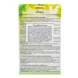 Ласощі GimBi для гризунів, дропси з кульбабою, 50 г - мініатюра 4