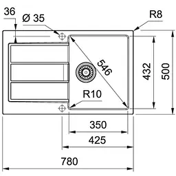 Кухонна мийка Franke S2D 611-78 143.0621.190 - мініатюра 5