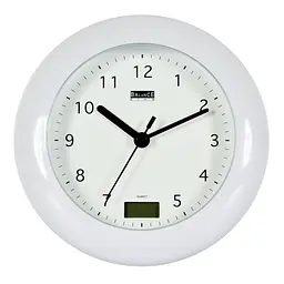 Годинник настінний Technoline 506271 Bathroom Clock White (506271), Білий