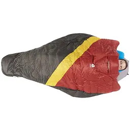 Спальник Sierra Designs Nitro Quilt 800F 20 Regular Чорний-Червоний - мініатюра 2