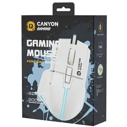 Мишка Canyon Fortnax GM-636 RGB USB White (CND-SGM636W) - мініатюра 6