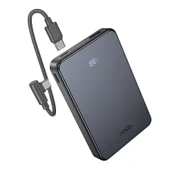 Батарея HOCO J170 Starlight 22.5W (10000mAh) Metal Gray 6942007672696