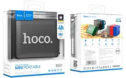 Портативна акустика Hoco Portable Speaker BS51 Black (780737) [78958] - мініатюра 3