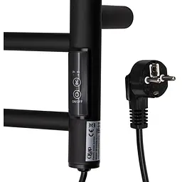 Сушарка рушників електрична Qtap Evia BLA 11120R з таймером (QTEVIBLA11120R) - мініатюра 3