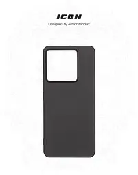 Чехол ArmorStandart ICON для Xiaomi Redmi Note 13 Pro 5G / Poco X6 5G Black (ARM71850) - мініатюра 3