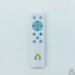 Смарт люстра керована світлодіодна ROOM ICE 5S 100 Вт SMART 530×530×150 мм Чорна ESLLSE - мініатюра 9