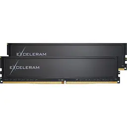 Модуль пам'яті Exceleram DDR4 16GB (2x8) Execeleram 3200 MHz Black Sark (ED4163222AD)