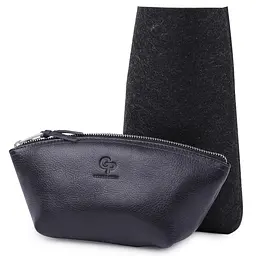 Жіноча шкіряна косметичка GRANDE PELLE 23х10х8 см acs0018663 - мініатюра 4