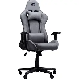 Геймерське крісло GT Racer X-2316 Fabric Gray/Gray [121529] - мініатюра 2