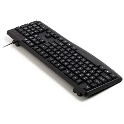 Клавіатура AOC KB120B USB UA Black (KB120B/97) - мініатюра 7