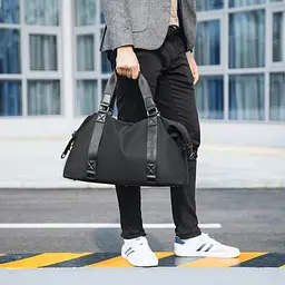 Дорожня спортивна сумка для тренувань Mark Ryden MR8066 33 літри (Чорний) - мініатюра 5
