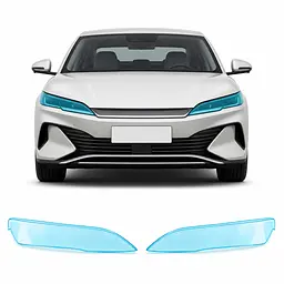 Антигравійна захисна бронеплівка за лекалами для BYD Qin L (Seal 06 / Seal 6 DM-i) I 2024- оптика (фари та ПТФ)