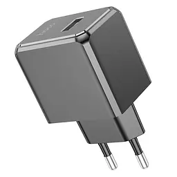 Мережевий зарядний пристрій Hoco CS11A USB чорний - мініатюра 2