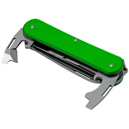 Ніж багатофункціональний Fox Vulpis Aluminium OD Green. 5 інструментів - мініатюра 4