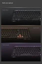 Бездротова клавіатура Xiaomi Miiw Customized Mechanical Keyboard BlackIO98 Dark Silver (3262407) - мініатюра 7